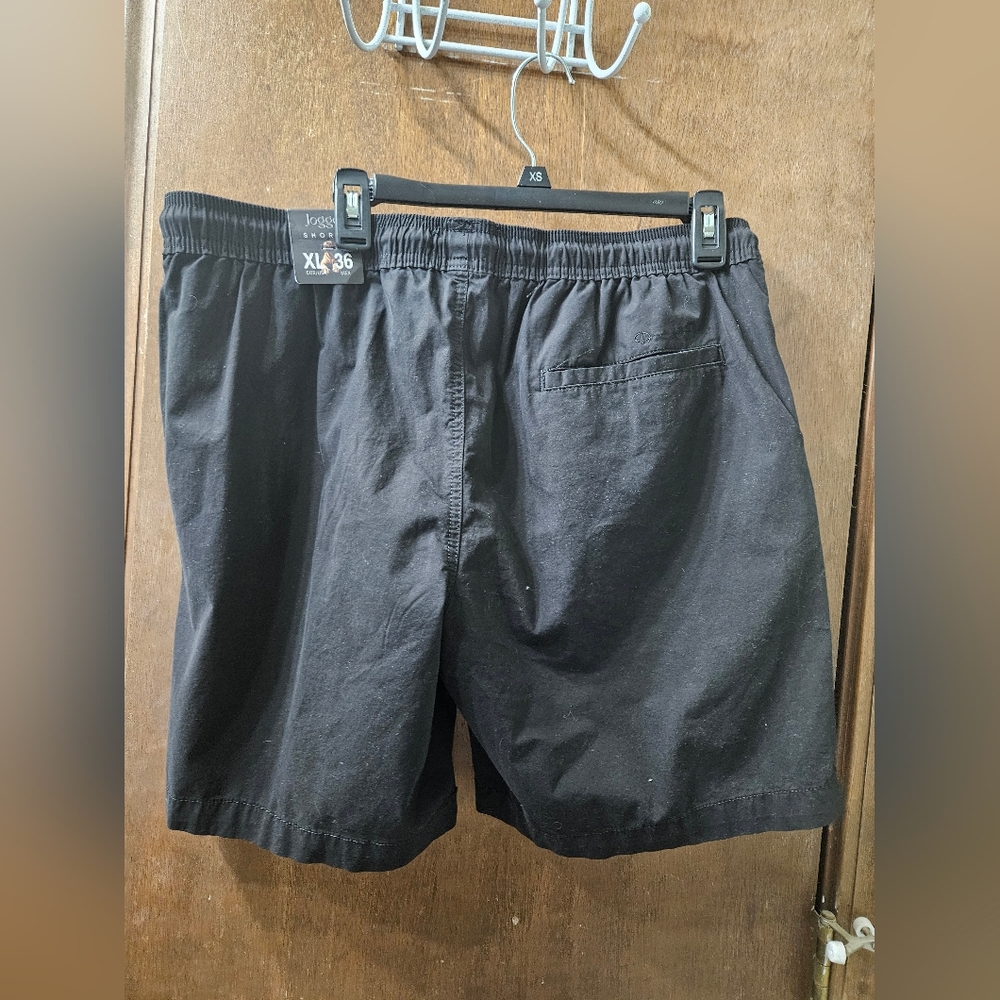 Denim & Flower Black Athletic Shorts - Picture 4 of 7